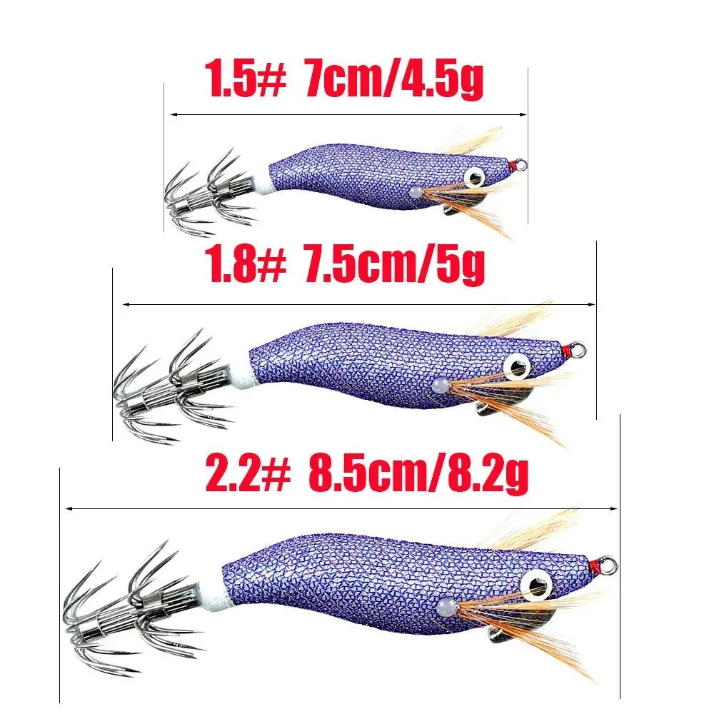 Luminous Squid Jig Lure Artifi - Fishing Hook Jig 评论和价格