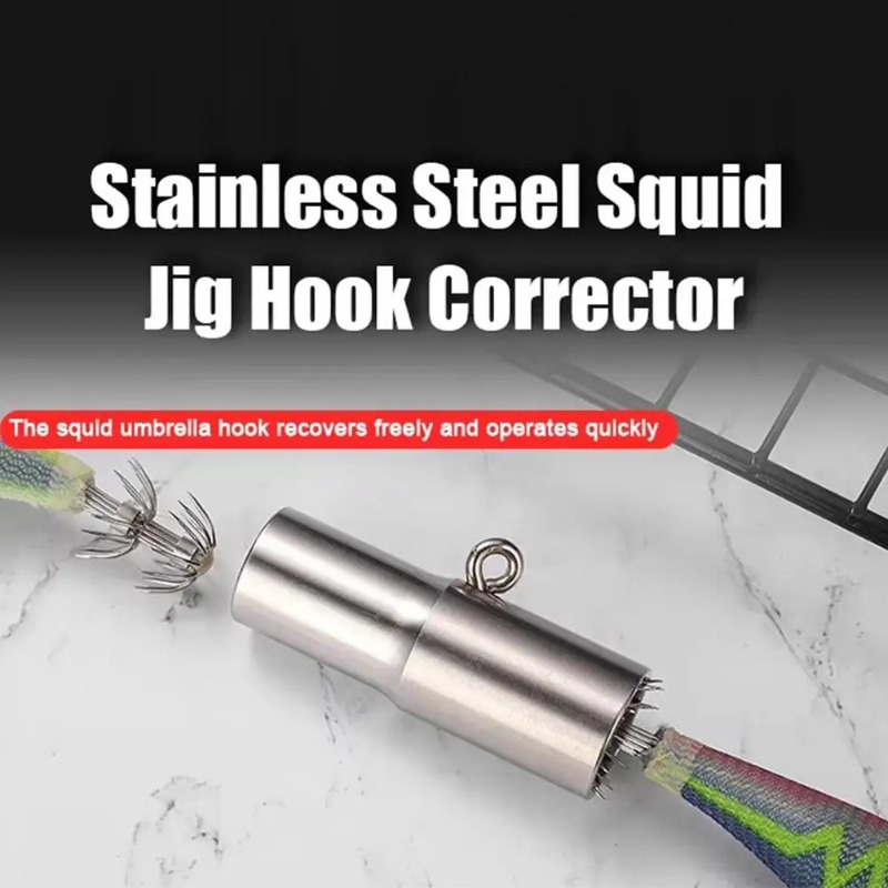 BRAVMACK Squid Hook Corrector  - Fishing Hook Stainless Steel 评论和价格