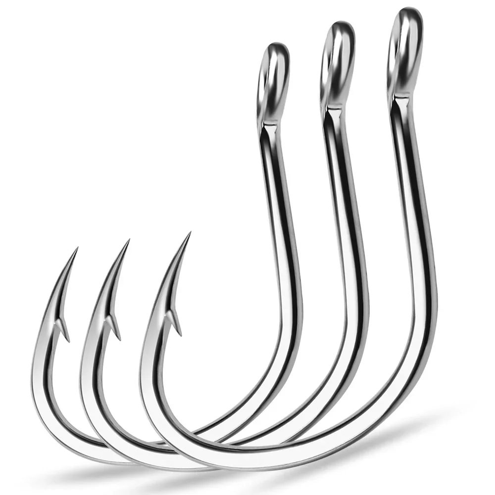 Ring Eye Fishhooks Fishing Hoo - Fishing Hook Offset 评论和价格