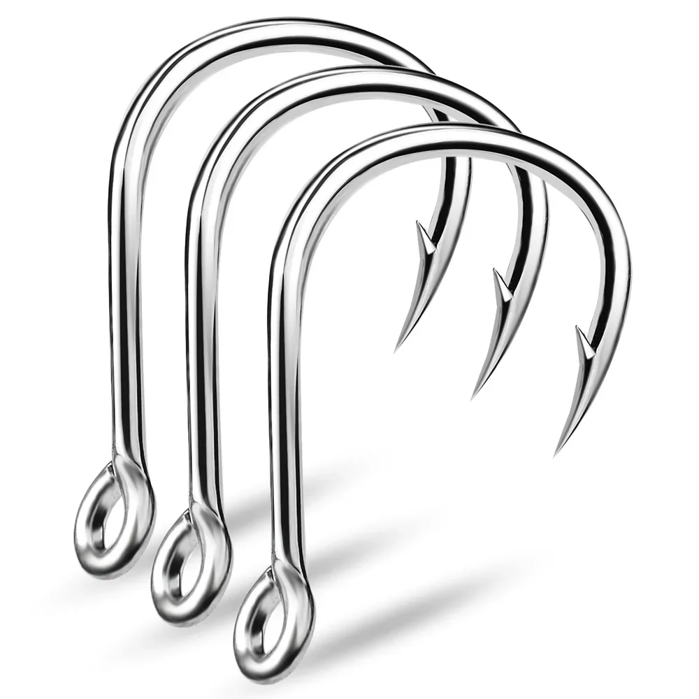 Ring Eye Fishhooks Fishing Hoo - Fishing Hook Offset 评论和价格