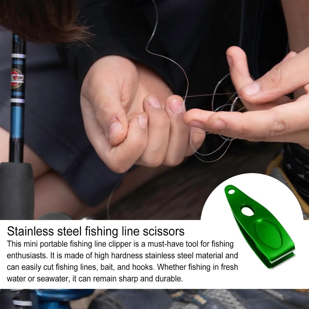 1pc Portable Fishing Line Cutt - Fishing Hook Sharpener 评论和价格